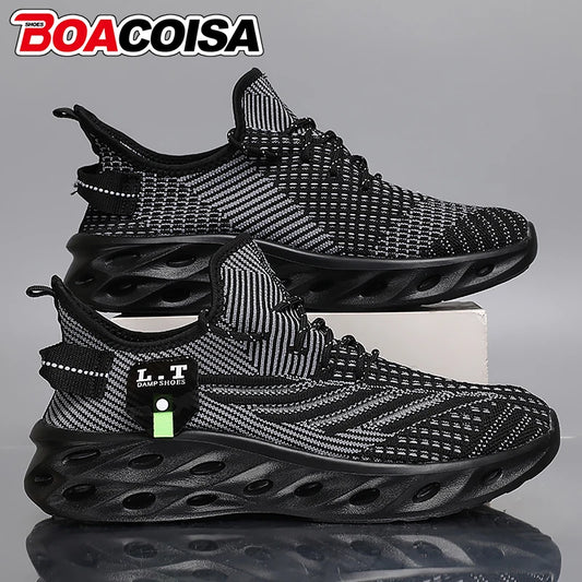 Man Running Shoes Comfortable Breathable Men's Sneakers Casual/Antiskid Wear-resistant Jogging Men Women Outdoor Sports