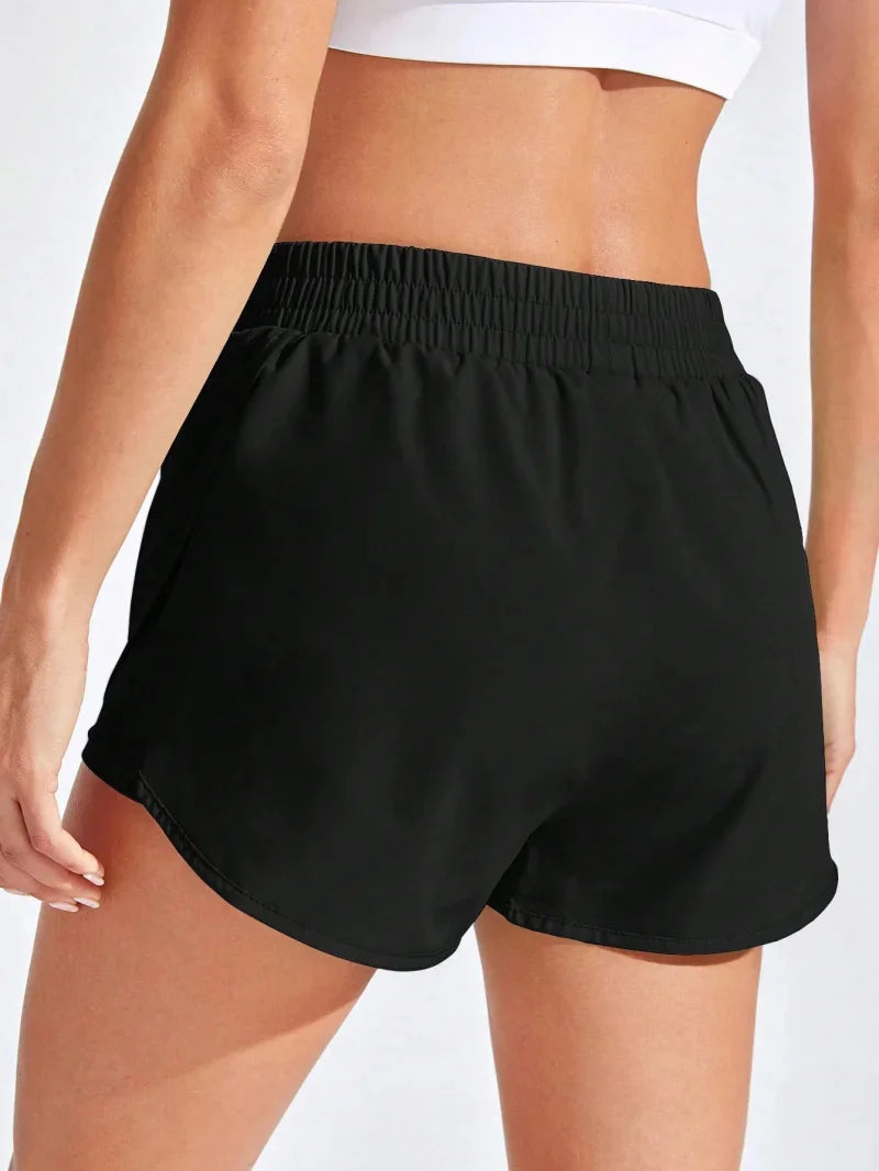 Yoga Shorts Women Fitness Elastic Running Workout Short Leggings/For Ladies Gym Sport Shorts Fitness Sportwear