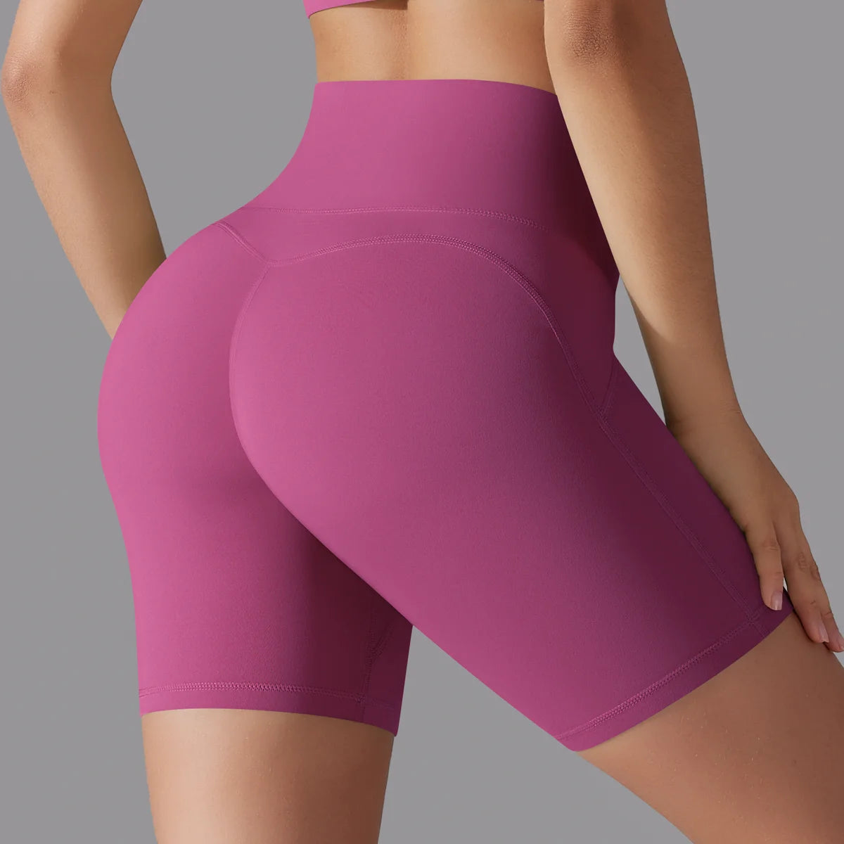 Yoga Short Tummy Control Butt Lifting Gym Shorts Workout Gym Shorts/Fitness High Waist Quick Drying Cycling Workout Gym Shorts
