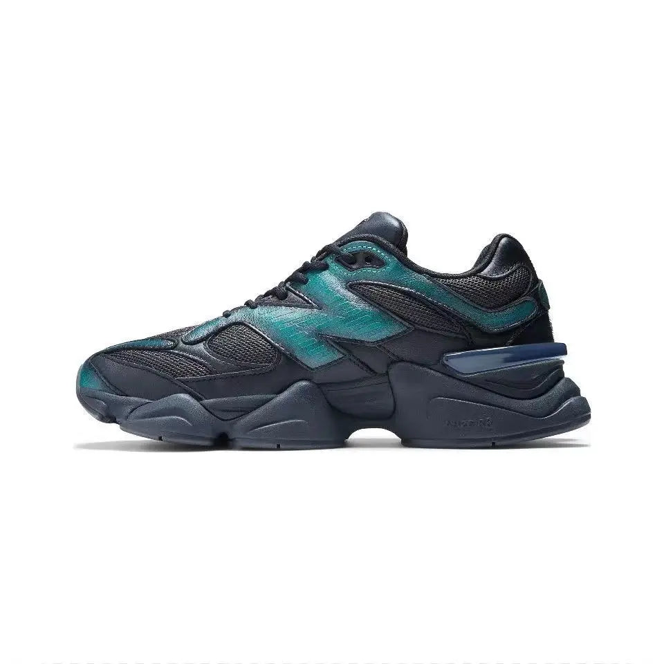 New 9060 retro durable sports shoes height increasing casual/breathable running shoes men's board shoes