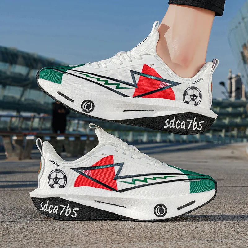 Running Shoes Carbon Board Specialty Marathon Men Sports Breathable/Lightweight Women's Comfortable Athletic Stability Sneakers