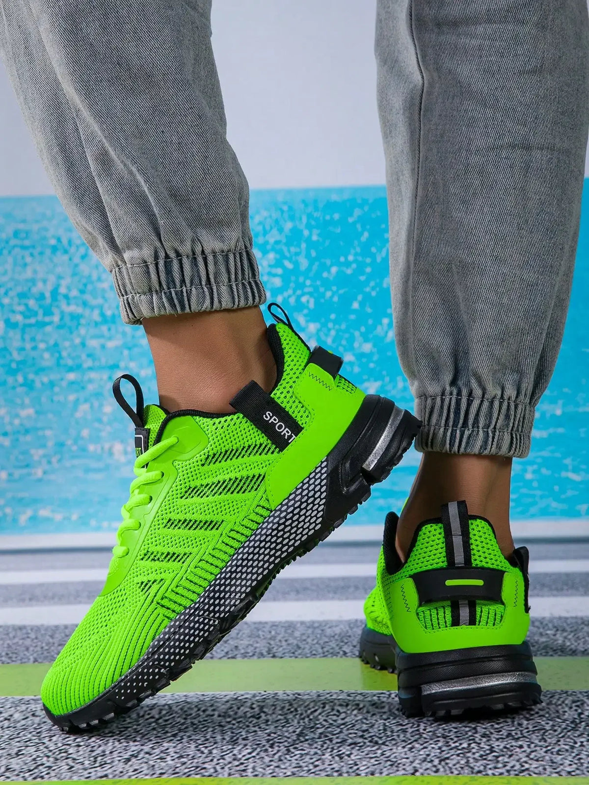 Men's Casual Sporty Sneakers/Minimalist Design Running Shoes For Active Wear