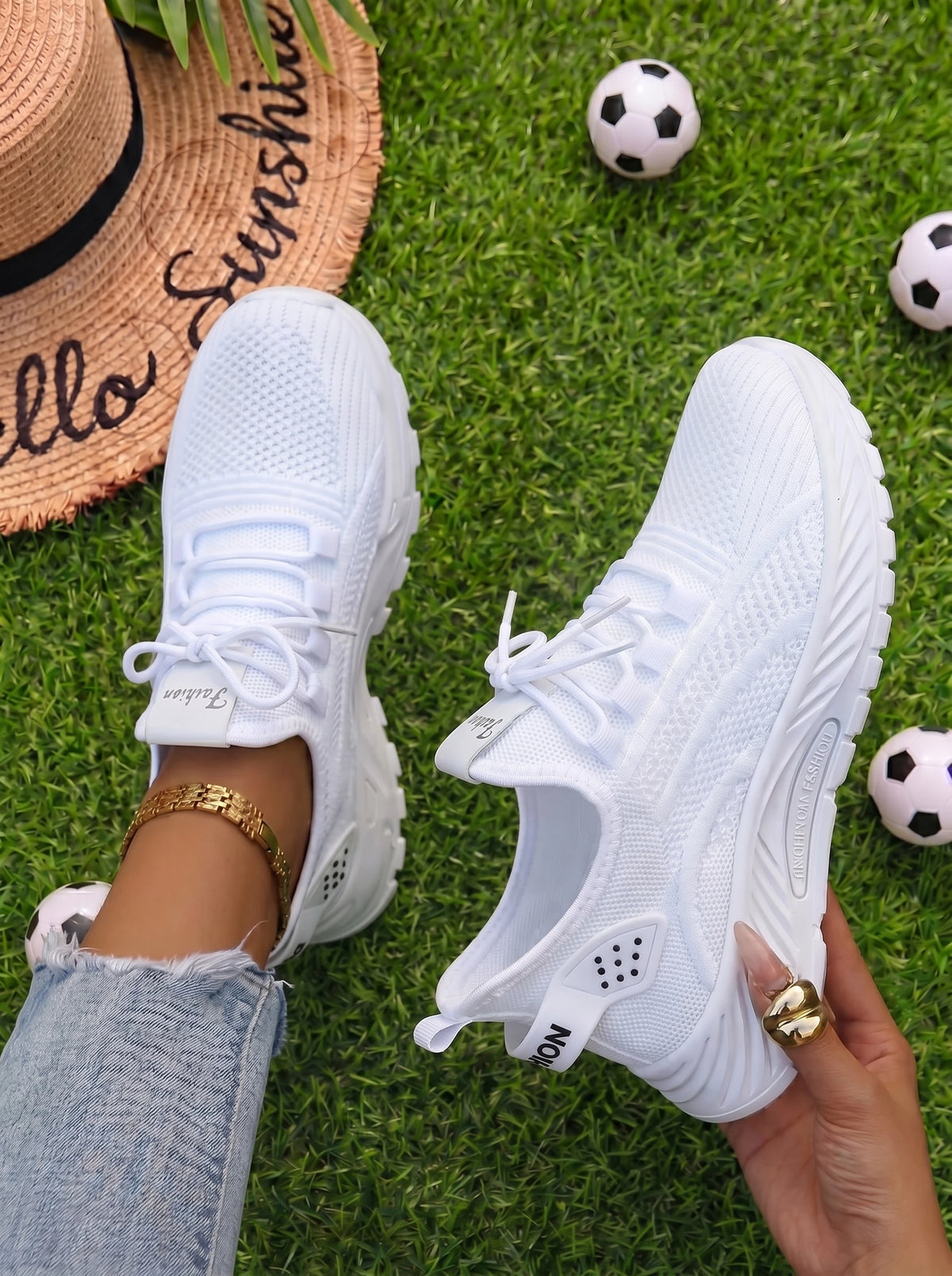 Women Comfort Knit Mesh Slip On Sneakers Lightweight Non Slip/Soft Sole Casual Shoes Daily Outdoor Workout Footwear