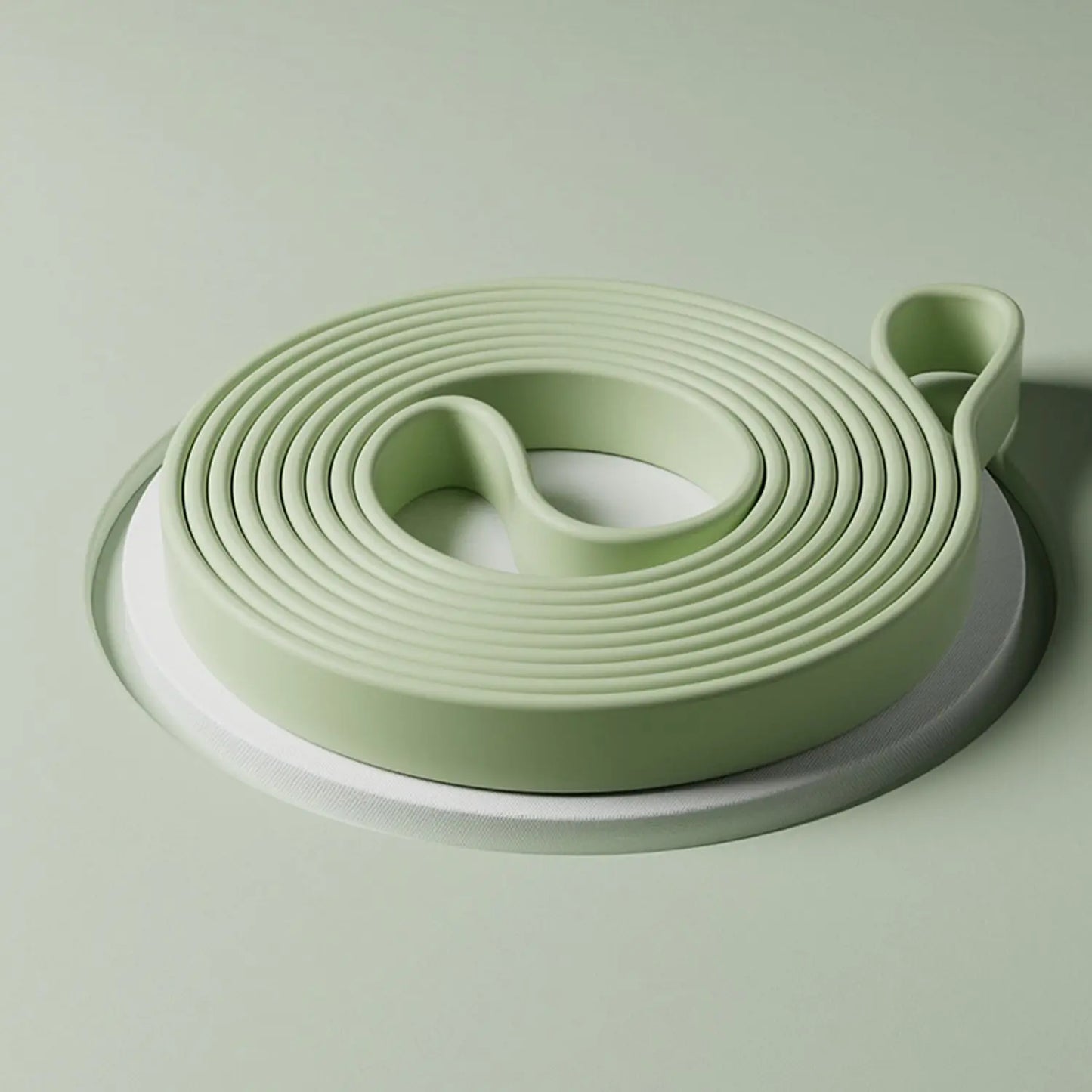 WOSWEIR-Ladies Silicone Fitness Stretch Band for Yoga Resistance Training/Tensile Stretching Pull-Up Assisted Exercise Band