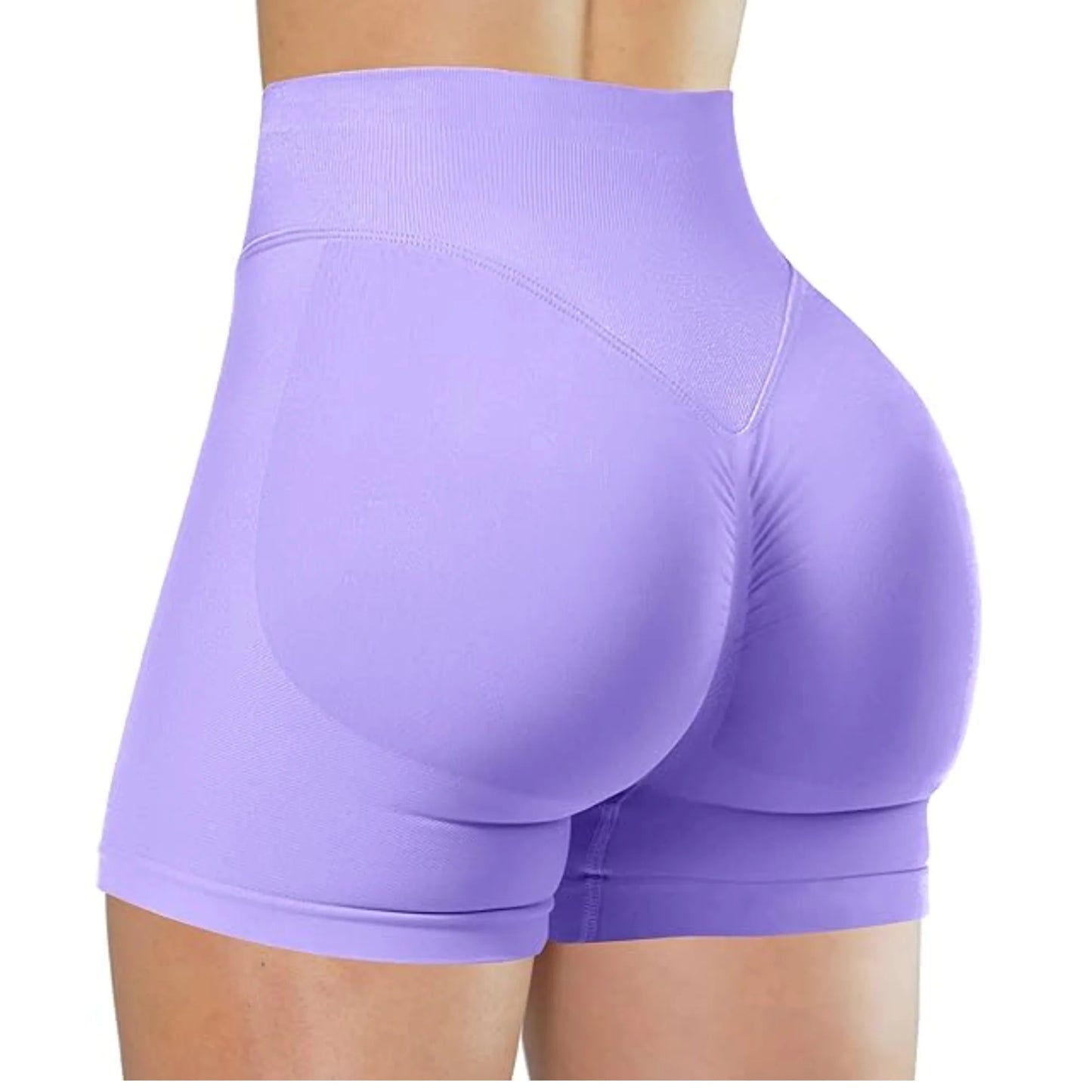 Summer High Waisted Yoga Shorts Fashionable/and Sexy Running Fitness Pants Solid Color Yoga Leggings