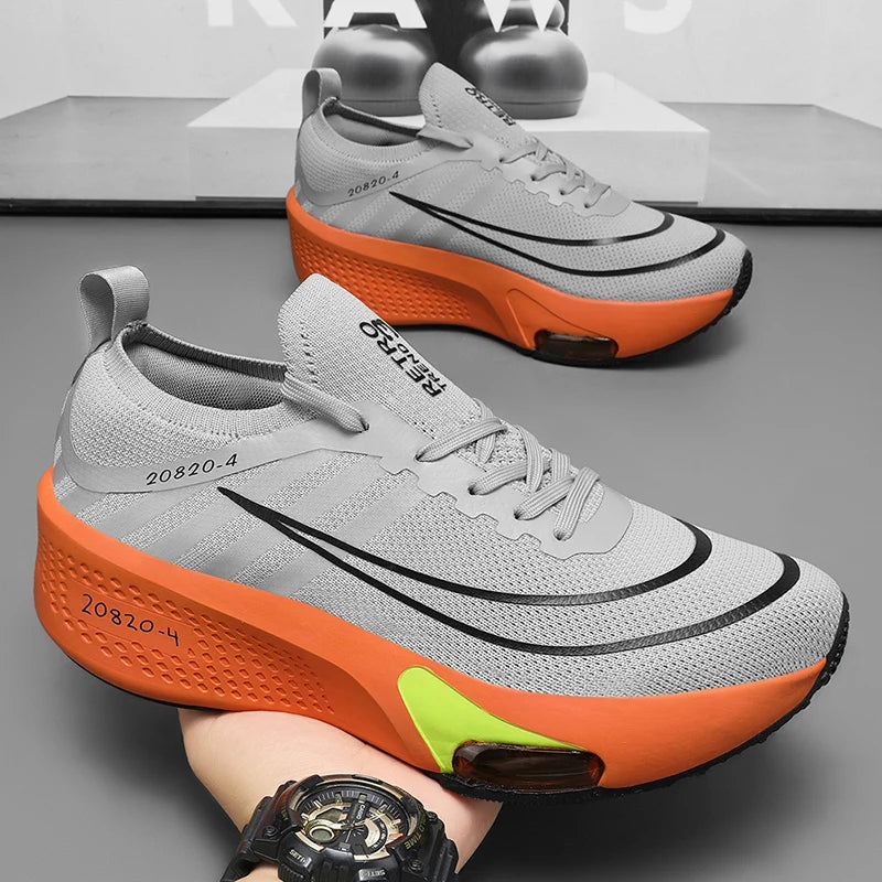 Sports Shoes for Men Fashion Cushioned Sneakers/Breathable Casual Student Sports Running Shoes