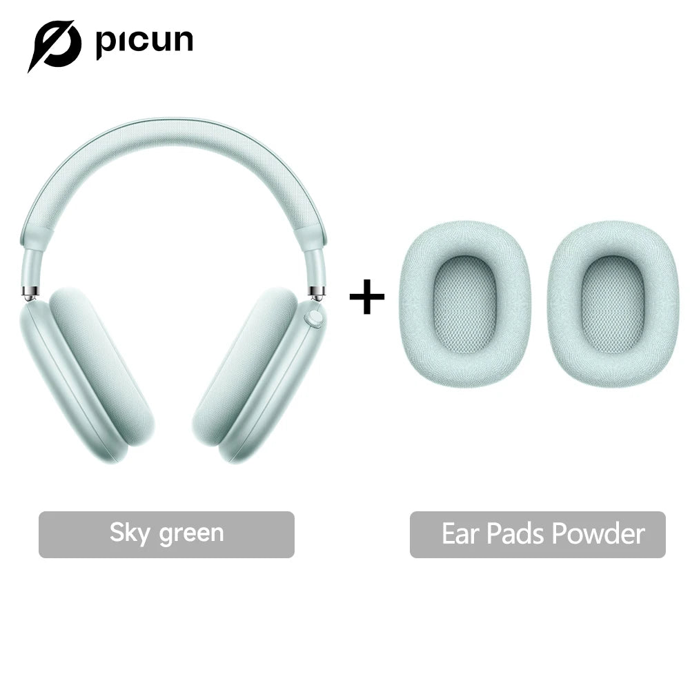 Picun F8 Pro ANC Wireless Headphones Head Tracking 3D Spatial Audio/52dB ANC HIFI Bluetooth Headset ENC HD Mic Low-Latency APP