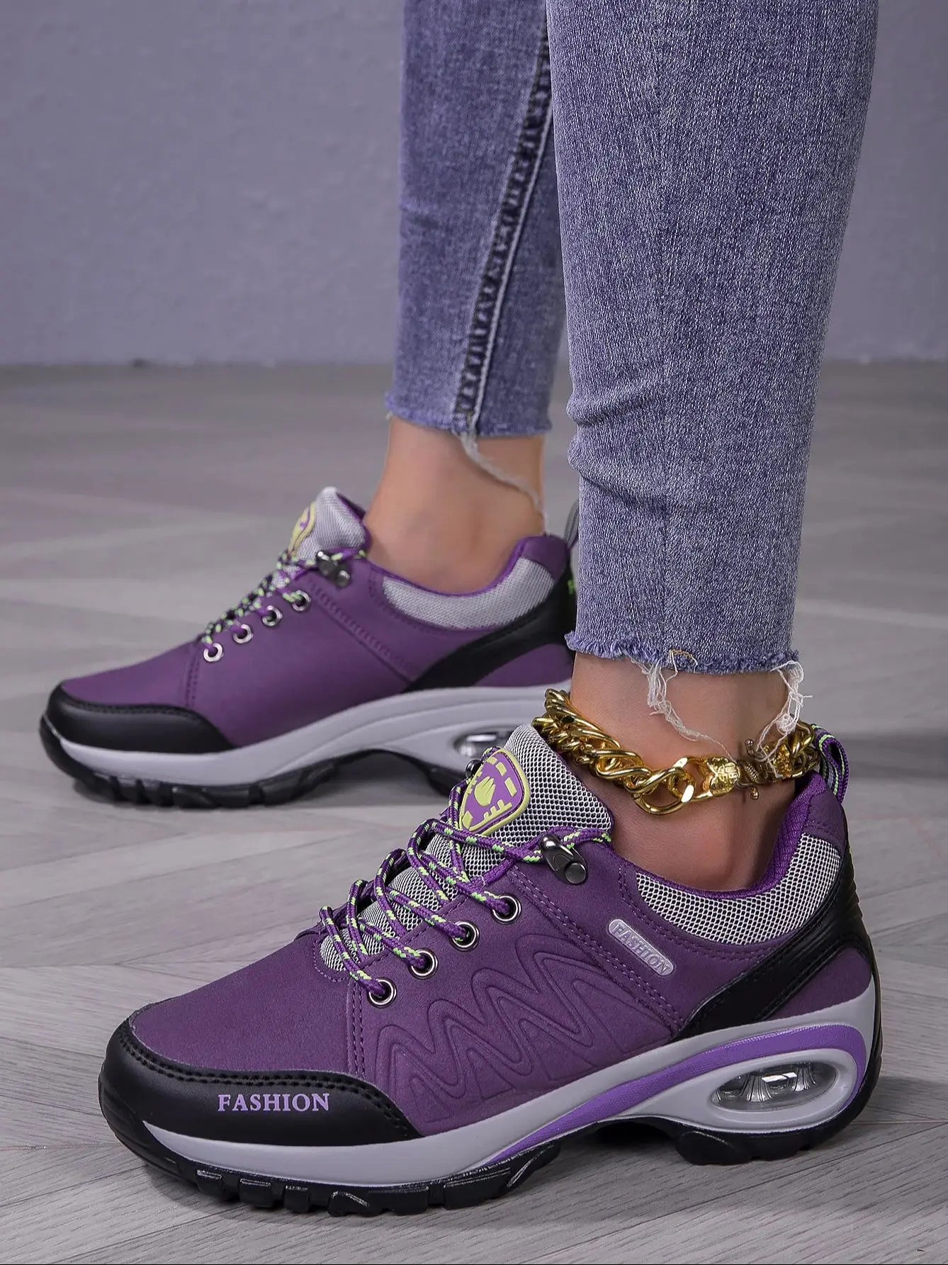 Women's Hiking Shoes Spring and Autumn New/Anti-Slip Cross-Country Running and Hiking Sports Shoes