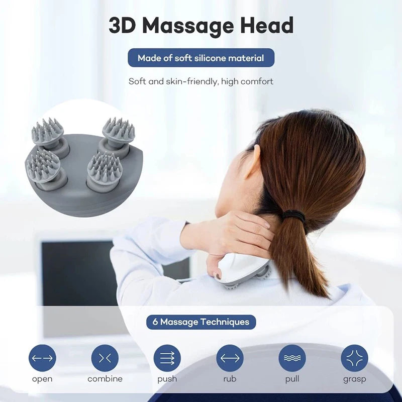 Electric Head Massage Health Care Antistress/Relax Body Massage Deep Scalp Massager