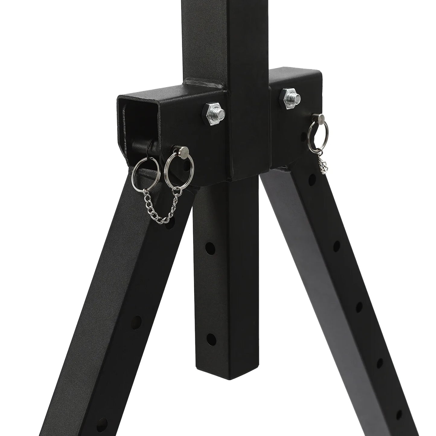 Triangular Pull Up Station, Adjustable Height Strength Training/Workout Equipment Foldable Horizontal Bar for Home Gym
