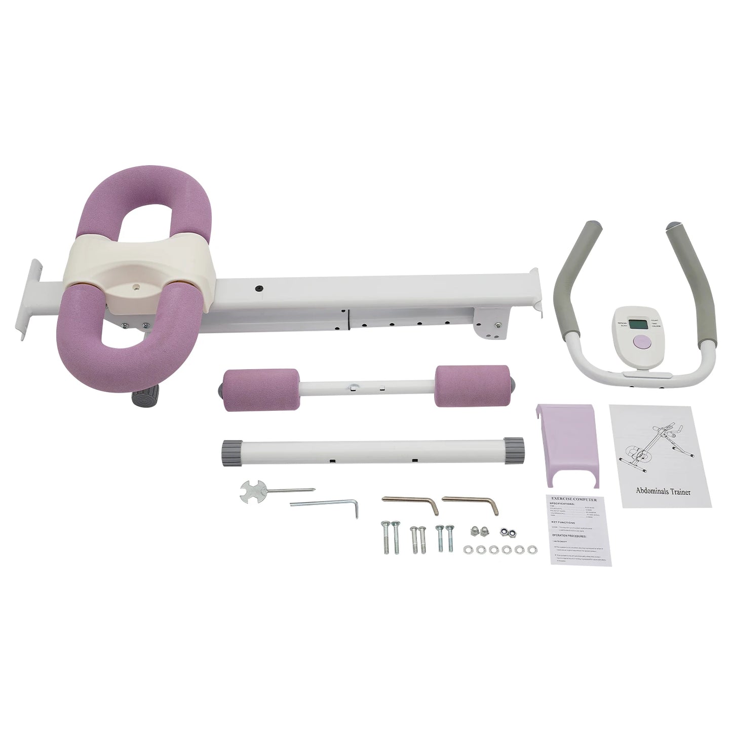 Foldable Abdominal Exercise Machine Abdominal Workout Equipment/Abdominal Trainer Machine for Homes Offices Gyms