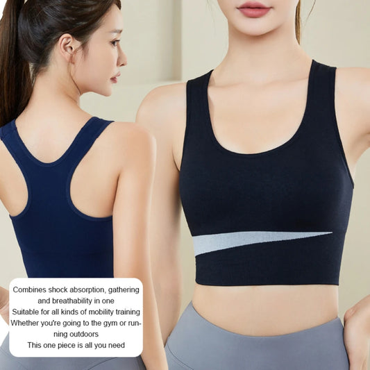 Sports Bras Women Push Up Top Fitness Vest Sports Top Seamless/Wire Free Underwear Shockproof Yoga Bra Quick Dry Gym