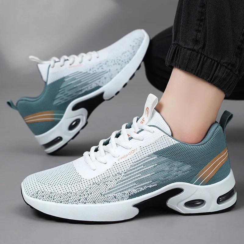Men's Fashionable Running Shoes Breathable Mesh/Air Cushion Support for Gym And Daily Wear