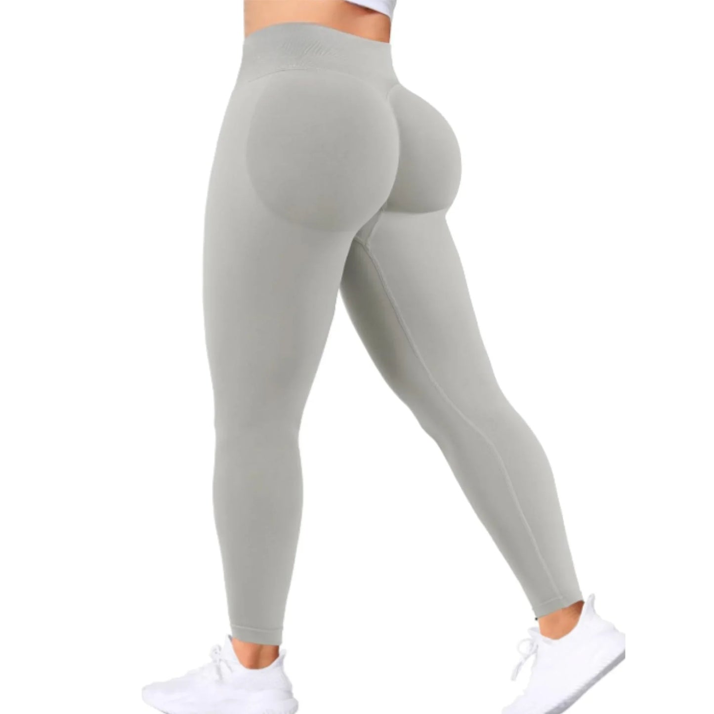 Seamless Women Solid Waist Yoga Pants Three-section Waist Sexy Hip-lifting/Tight Sports Pants Fitness Exercise Yoga Pants