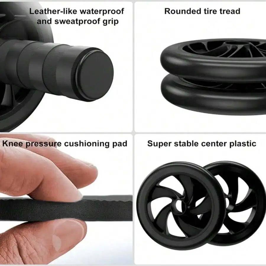 Abdominal Wheel, Ab Roller For Abdominal Exercise Machine/Abs Workout Equipment Core Strengthening Trainer Fitness