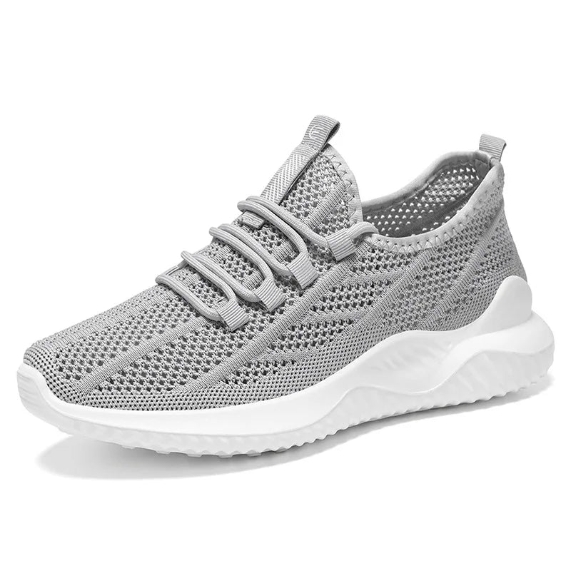 Running Shoes for Women Spring Casual/Breathable Sneakers Lace up  Sports Shoes for Female Large Shoe