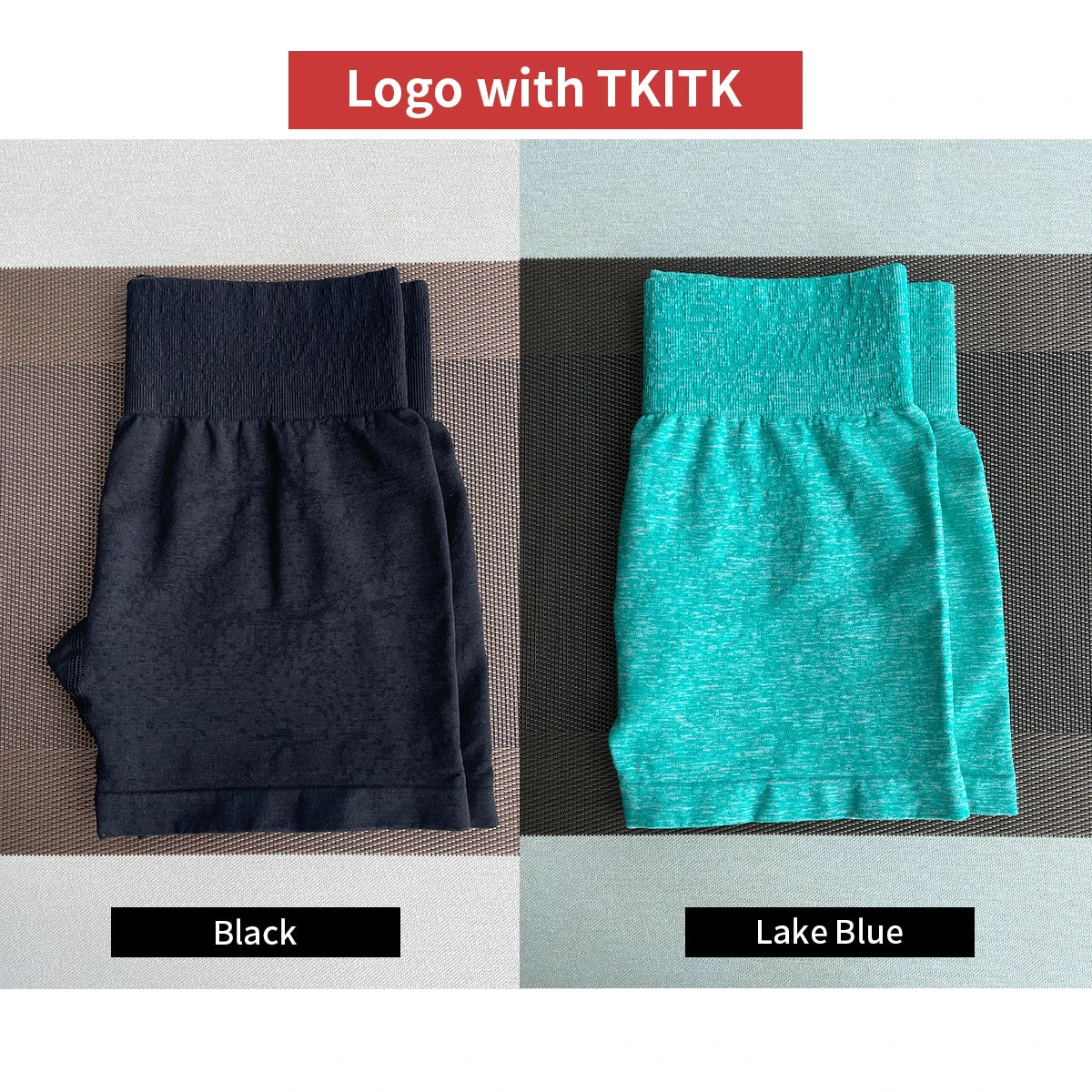Newly listed price TKITK 2Pcs Seamless Shorts Women Soft Workout Tights/Fitness Spandex Yoga short Gym Wear