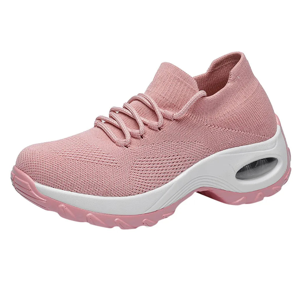 Plus Size Sneakers For Women Platform Sport Shoes Rocking Shoes/Thick Buffer Shoes Cushion Women Shoes