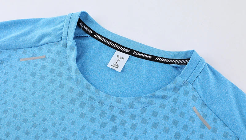 3D Print Gym Shirts Fashion Running Casual Outdoor Jogging/Breathable Workout Short Sleeves Quick Dry Training New Tee