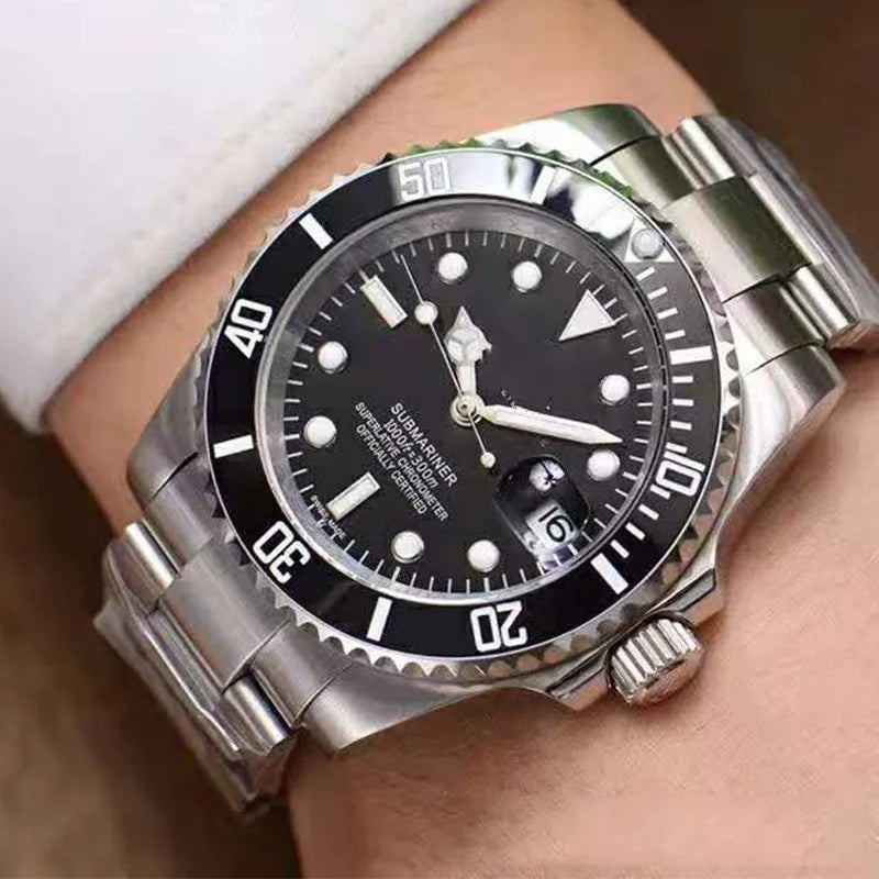 Steel Watch AAAA Business Men's Watch/Fully Automatic Mechanical Watch Simple and Elegant