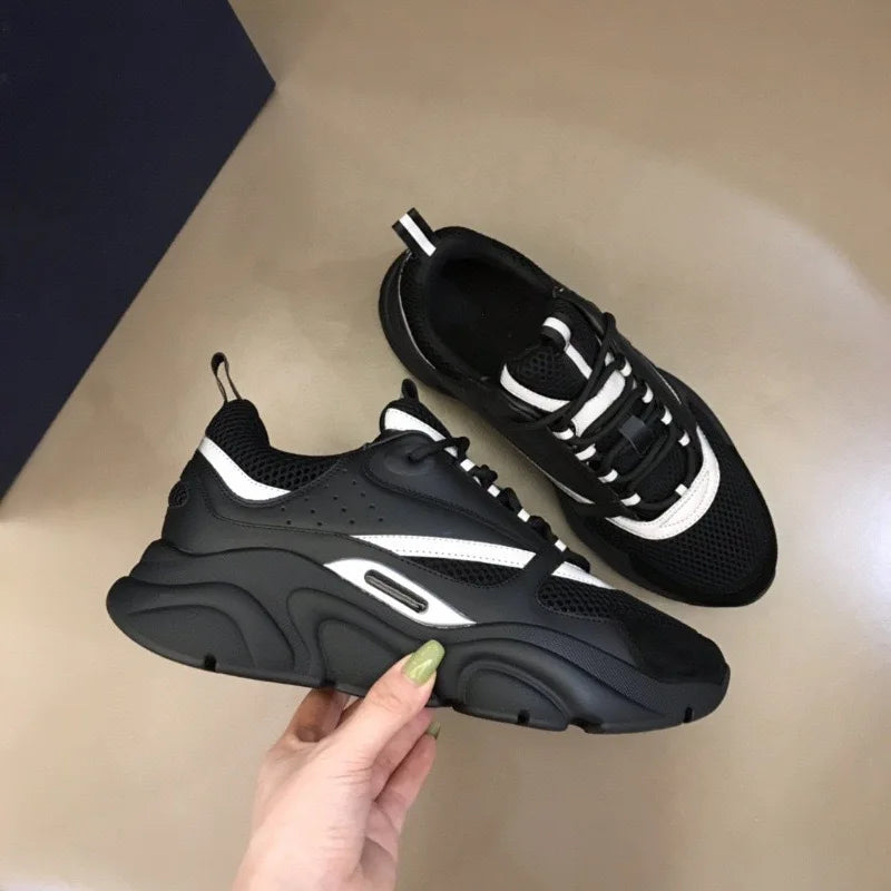 2026 D-style B22 fashionable thick-soled sneakers breathable vintage/height-increasing couple shoes casual fashion shoes