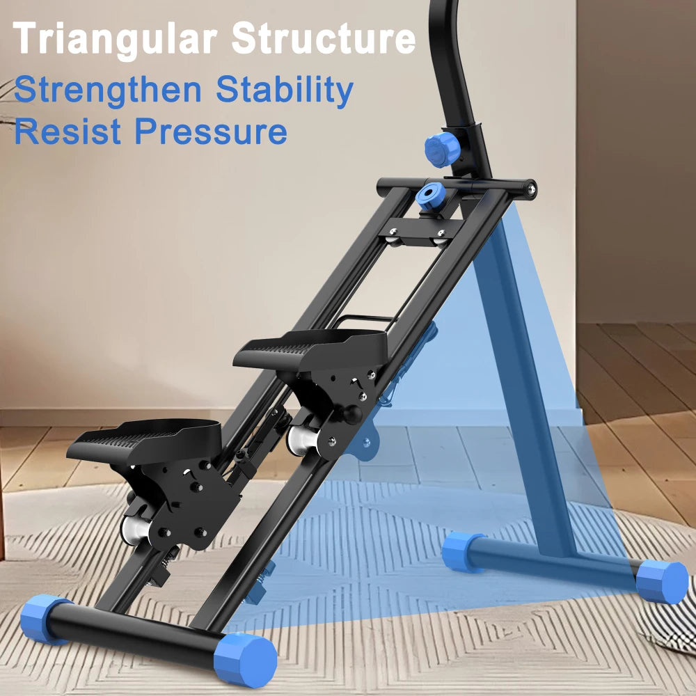 Ye Home Stair Stepper Upgrade Vertical Climber Workout Machine/for Full-Body Exercise, Fitness Equipment with Stable Frame