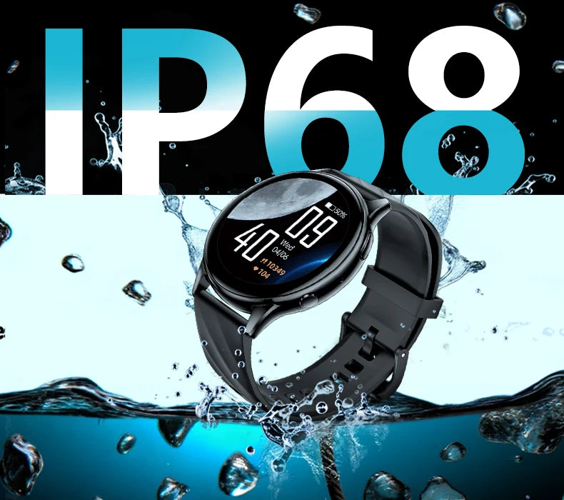 KUMI GW5 Smart Watch 1.39" HD Display Fitness Tracker/IP68 Waterproof Heart Rate SpO2 Monitor 100+ Sports Modes