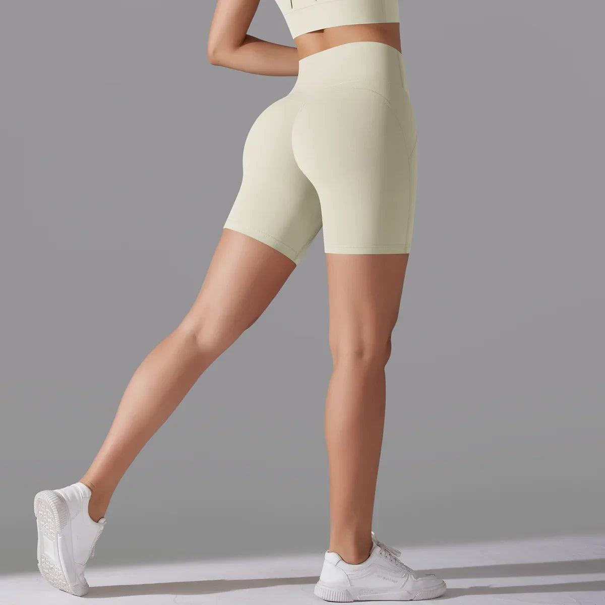 Yoga Short Tummy Control Butt Lifting Gym Shorts Workout Gym Shorts/Fitness High Waist Quick Drying Cycling Workout Gym Shorts