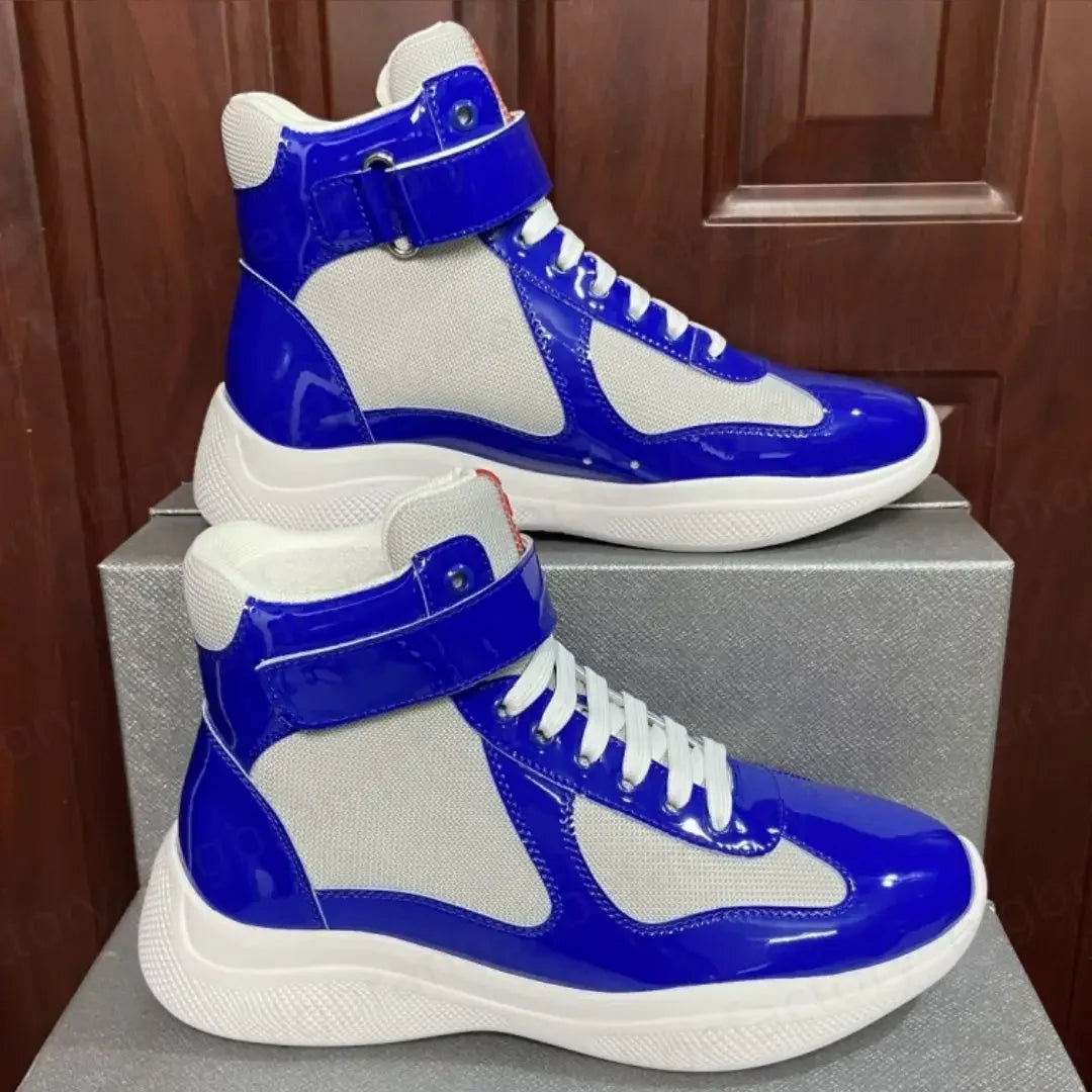 Summer New Casual High End Board Shoes Mesh Breathable/Fashion Men's Shoes Fashion Shoes Sports High Top Couple Shoes