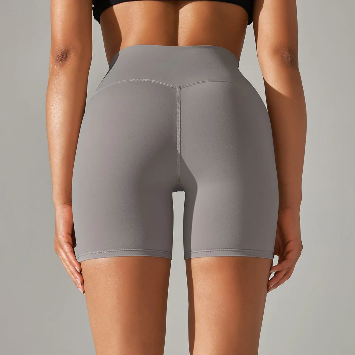 Women High Waist Breathable Yoga Fitness Shorts Stretch Sports Leggings/Running Cycling Summer Daily Workout Gym Athletic Shorts