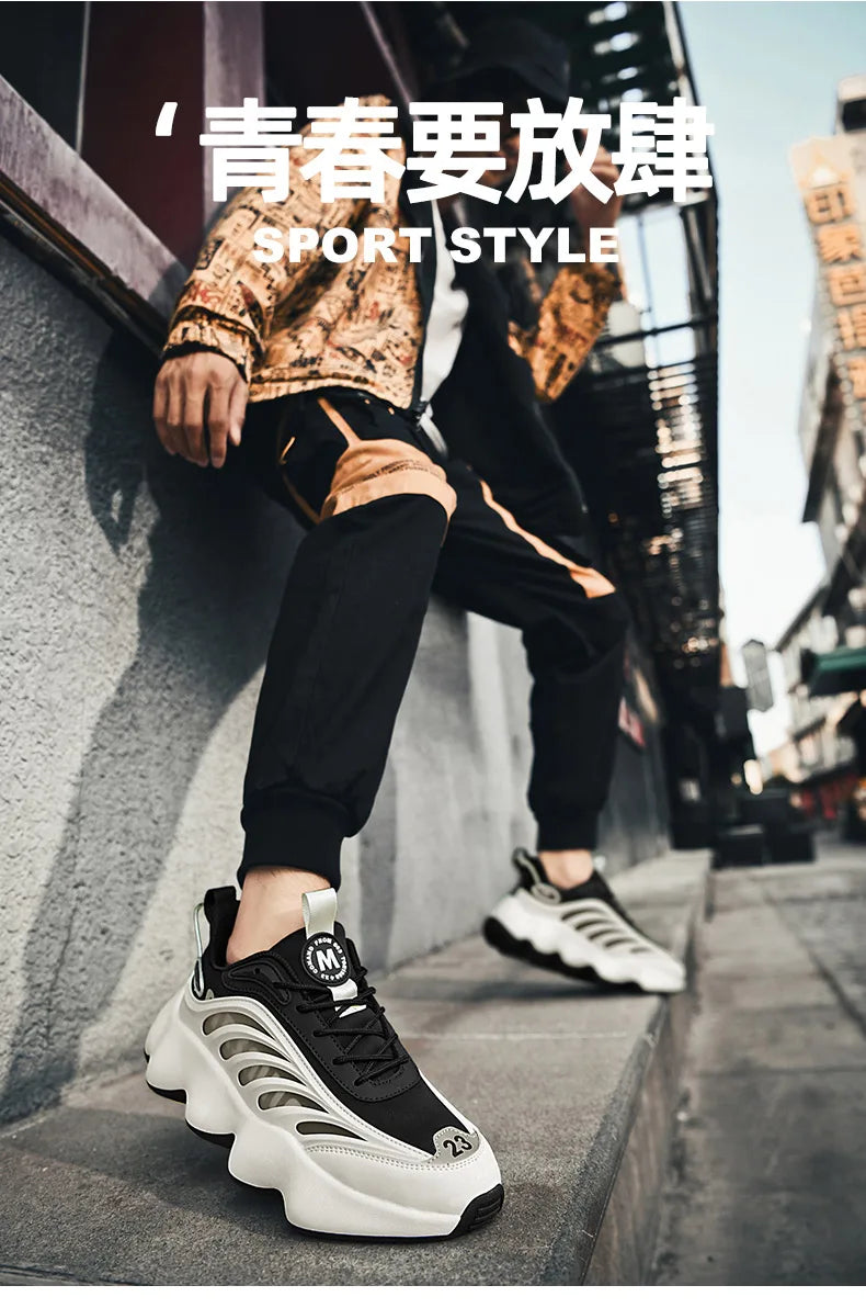 Men's Luxury Casual Sneakers Breathable Running Shoes/Fashion Loafers Male Tennis Trainer Race Comfortable Shoes for Men