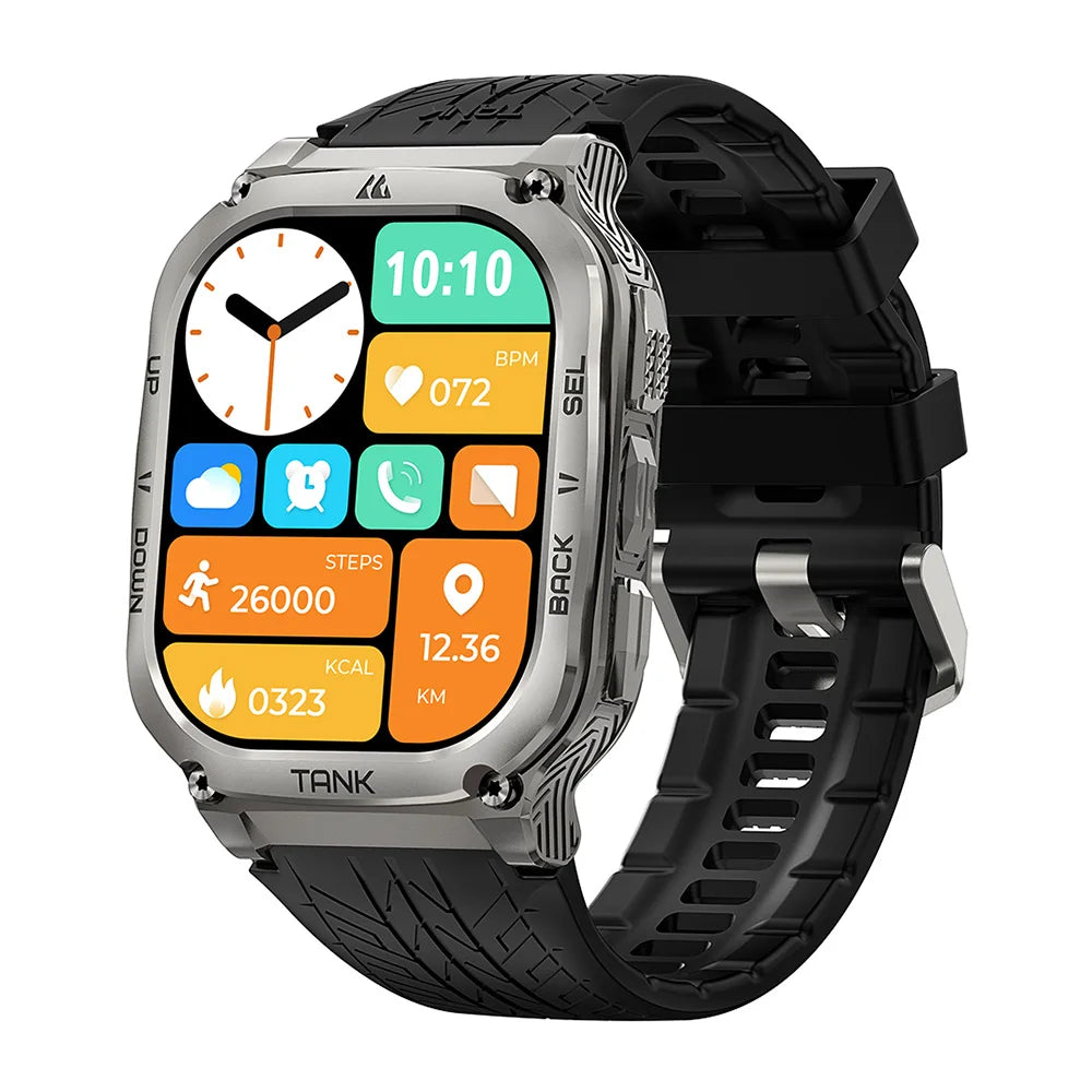 Original KOSPET TANK M3 Smart Watches For Men Smartwatch/480mAh Electronic Digital Fitness AMOLED AOD Bluetooth Watches