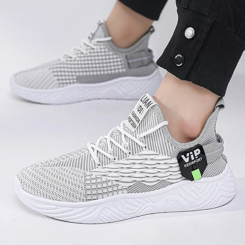 Outdoor Sports Mesh Breathable Sneaker Men's Sneakers/Men Running Shoes Fashion Casual Comfortable Shoes