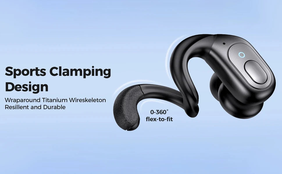 GREATWALL TWS Wireless Bluetooth Earphones Headset Wireless 5.3 Sports ear-hook/Headset Stereo noise reduction Earbuds HD Call