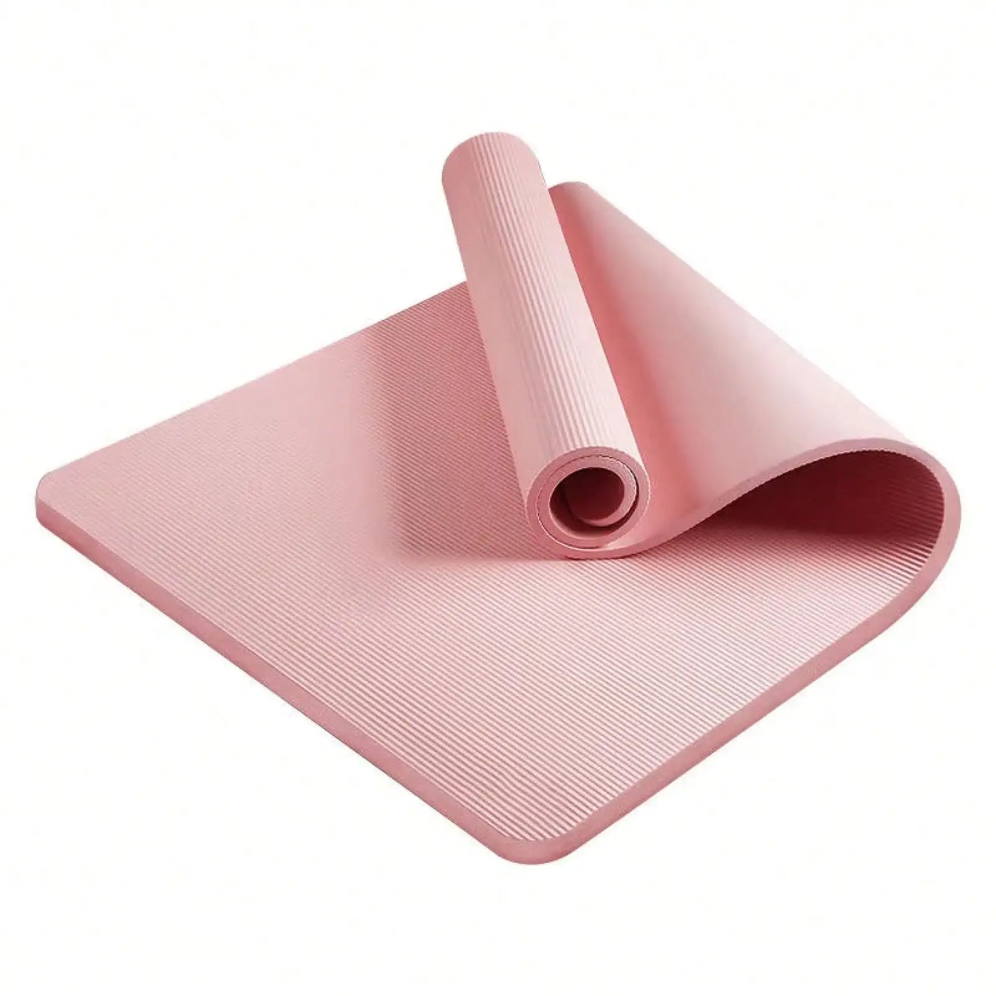 Pink Yoga Mat Set 185*61CM Non Slip Thickened Fitness Mat/For Yoga Pilates Home Sports Workout Exercise Mat