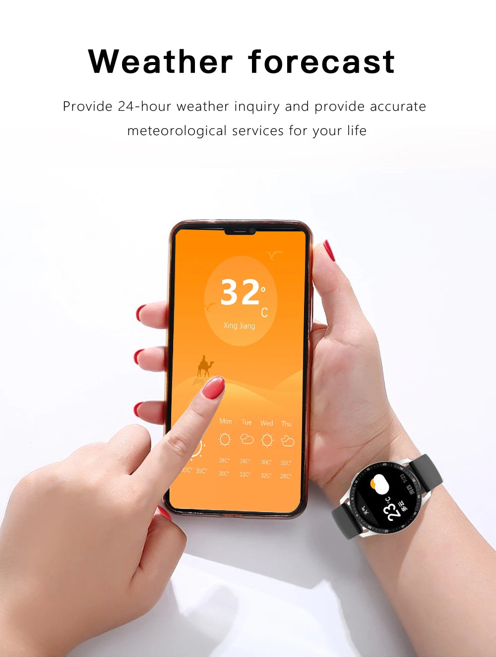 GEJIAN X10 Headset Smart Watch TWS Two In One Wireless Bluetooth/Dual Headset Call Health Blood Pressure Sport Music Smartwatch
