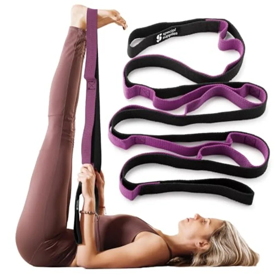 Yoga Strap for Stretching Stability Training Fitness Flexibility/Physical Therapy Home Workout Equipment Strength Training