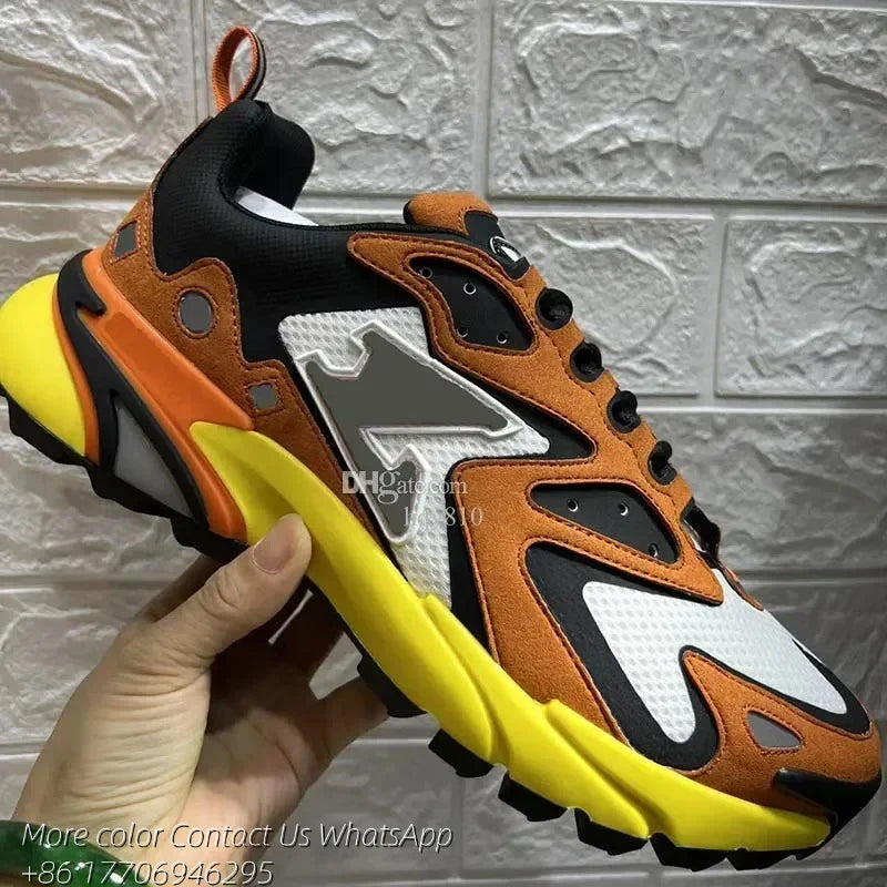 Designer B30 Runner Men's Sneakers Fashion mesh suede/stitching casual  sneakers Men's outdoor B22 jogging shoes