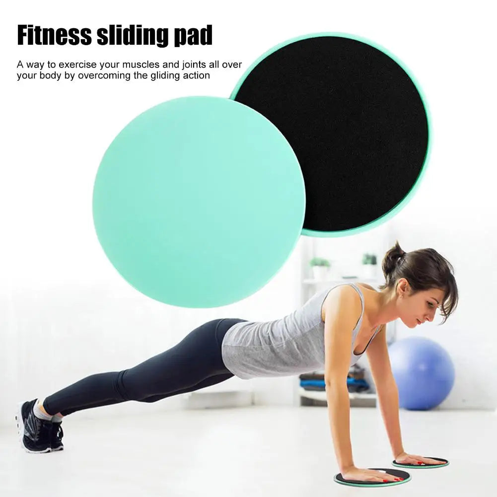 2PCS Fitness Core Sliders Exercise Gliding Discs/Slider Full-Body Workout Accessories