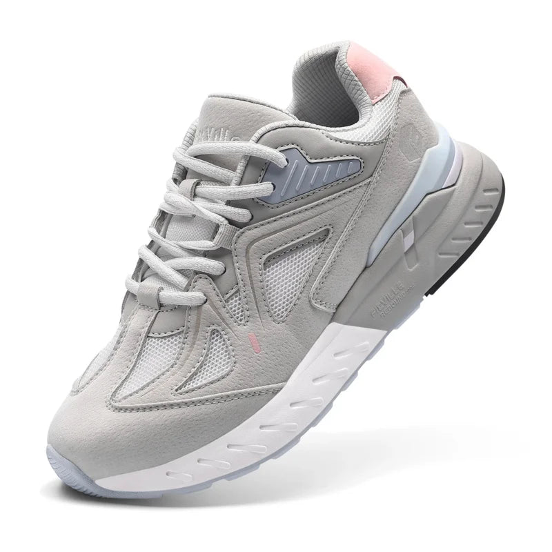 Fittington Women's Road Running Shoes 2E Wide Width Outdoor Sneakers/Women's Training Jogging Shoe Lightweight For Swollen Feet