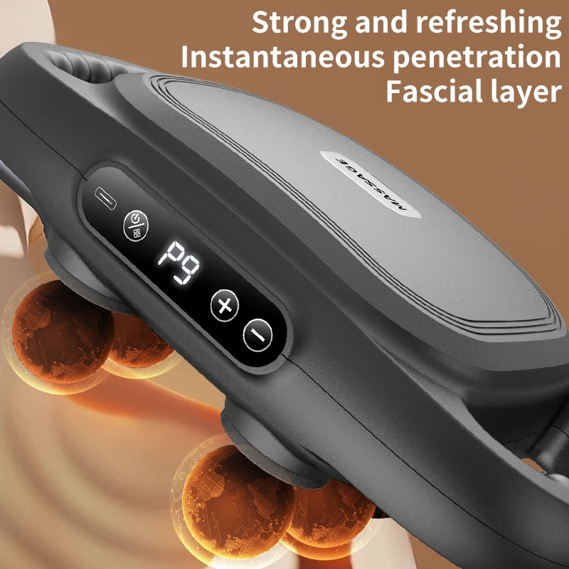 Whole body high frequency massager Muscle relaxation massager/6 head and neck membrane massager 6 fascia gun