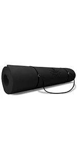 Yoga Large TPE Yoga Mat 6'x4'x1/2" Extra Thick Non-Slip Exercise Mat/for Yoga Pilates & Home Gym Workouts