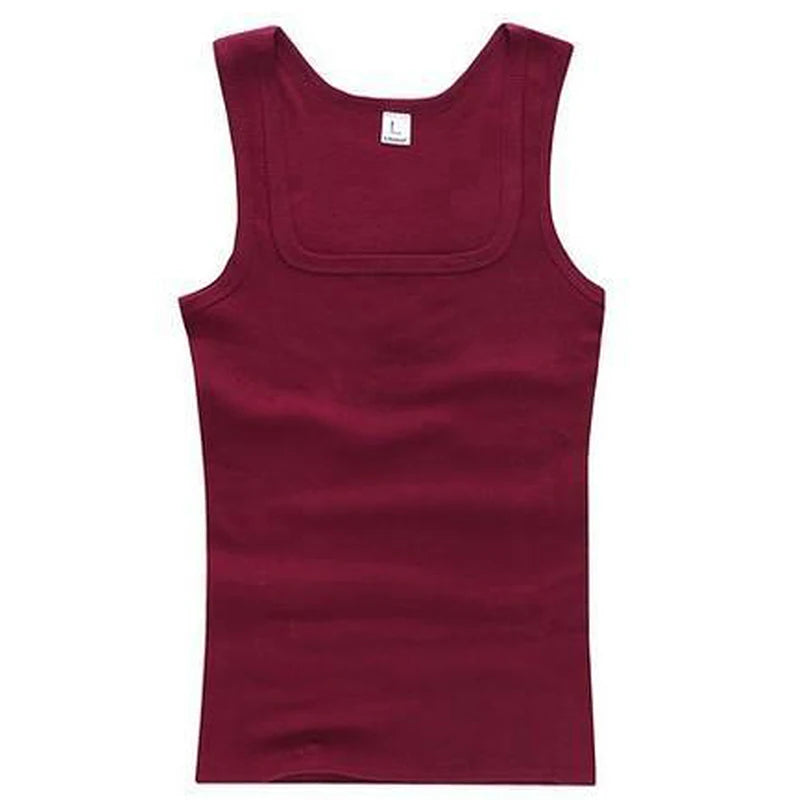 Summer Plus Size Men Clothing Tank Tops Sleeveless/Fitness Men Vest Casual Bodybuilding Vest New Tank Top