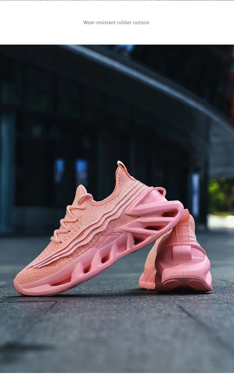 YRZL Sneakers Women Running Shoes Breathable Mesh Comfortable/Athletic Sneakers for Men Non Slip Sports Shoes for Woman