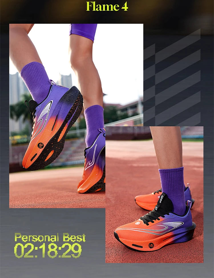 Running Shoes Carbon Board Specialty Sports Marathon Breathable Lightweight Women's Comfortable Athletic Sneakers