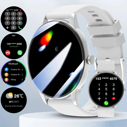 New Full Touch High Definition Men's & Women's Sports Smartwatch Features/Answering Calls, Motion Tracking For Android & Iphone