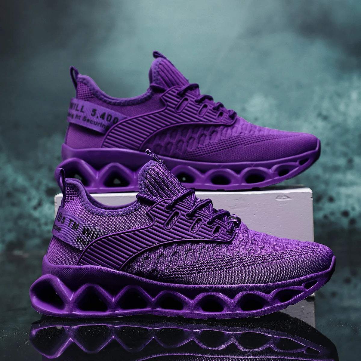 Women's running shoes, lightweight mesh, breathable and comfortable/flat soft tennis shoes, blade sports shoes for women