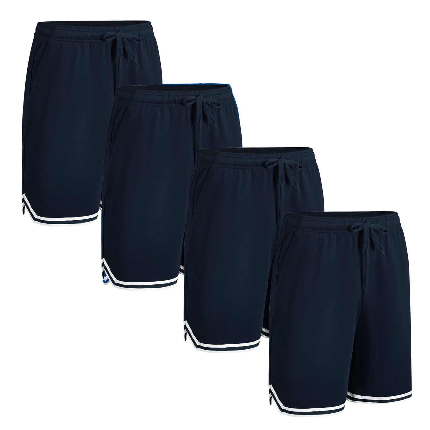 4-piece set of summer men's basketball shorts casual sportswear/suitable for daily wear and sports training
