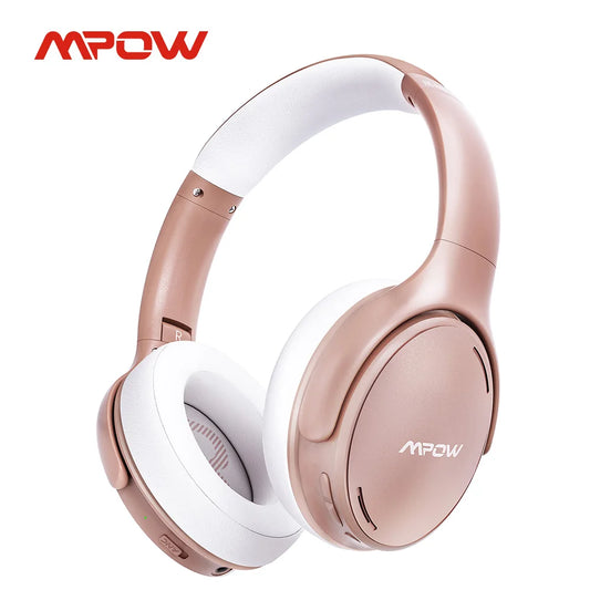 Mpow H19 IPO Active Noise Cancelling Wireless Headphones/with Bluetooth 5.0&CVC 8.0 Mic&&35Hrs