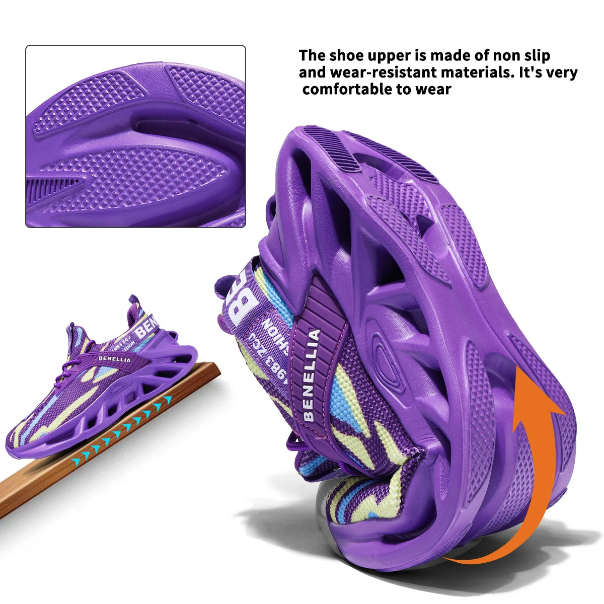 Running shoes for men and women lightweight mesh breathable and comfortable/flat and soft Running shoes